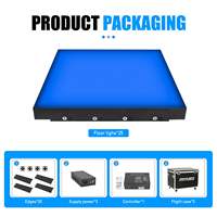 Piste de danse LED active 30x30cm pour jeux interactifs Spotlights de qualité Vloer pour hôtel
