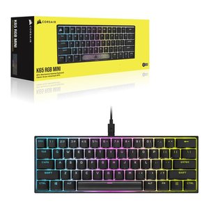 Clavier d'ordinateur RGB K65 Mini 60 Mx Red Wired Black CH 91940109 IT - Product Image 2