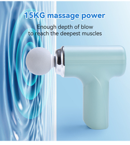 Mini Pistola de Masaje Muscular de Bolsillo, Recargable Tipo-C, Masajeador Vibratorio para Cuello, Piernas y Cintura - Product Image 2