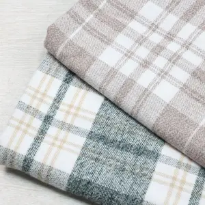 Tessuto di Design tessile tinto in filo tessuto 100% cotone 40/2 filo colorato flanella per camicia uomo e donna
