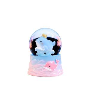 <span class=keywords><strong>Boule</strong></span> de cristal avec sons d'animaux, globe à eau de bureau mignon, globe à neige en résine, cadeau, décoration créative de dessin animé, <span class=keywords><strong>boule</strong></span> de cristal de Noël - Product Image 5