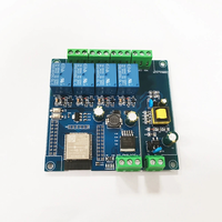 Modul Relay ESP32-WROOM 4 Saluran dengan Catu Daya AC/DC, WiFi, BT, dan BLE