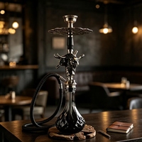 Chicha Moderne en Métal de Luxe, Grande Taille, Vente Directe Usine, Qualité Supérieure, Durable, Dernière Génération, en Aluminium, Cadeau Idéal