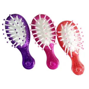 fast delivery custom kids soft baby hair brush/manufacturer Korea taobao mini paddle hair brush