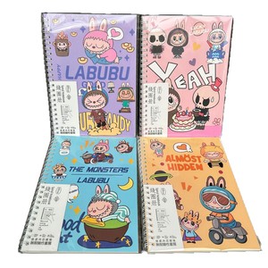 Kapilarabu kuromi <span class=keywords><strong>A5</strong></span> cuộn dây máy tính xách tay 50 trang xoắn ốc ràng buộc phim hoạt hình Workbook bán buôn giấy bìa kích thước A3 - Product Image 5