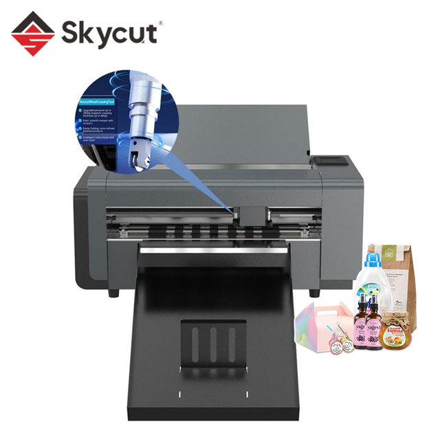 Skycut A3 Label Laminating Cutting Machine Dual Head Graph Plotter Automatic Sheet Feed Servo Motor Die Cutting Machine