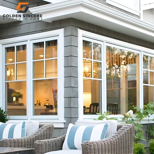 GS Ventana colgante doble de aluminio de estilo tradicional con actualización moderna - Product Image 5