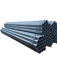 Tuyau en acier galvanisé soudé, revêtu de zinc, DN15 à DN200, pour ligne d'air comprimé, taille standard disponible, compatible conteneur mixte