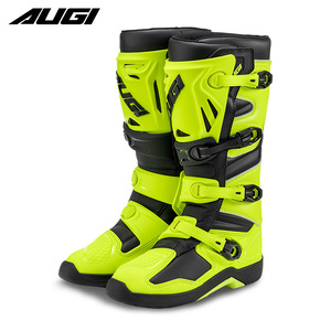 AUGI Off-Road <strong>Boots</strong> Motorcycle Riding Shoes Long <strong>Boots</strong> Men's Breathable Shock-Absorbing Drop-Resistant Outdoor Knight <strong>Boots</strong> - Product Image 2