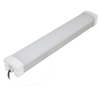 Lampu Premium B2B Tahan Air PC Triproof 1.2m 30w IP65 IK09 CE, Pilihan CCT dengan Sakelar DIP