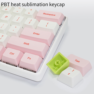 <span class=keywords><strong>Teclado</strong></span> Mecánico para Juegos <span class=keywords><strong>SK61</strong></span> de 61 Teclas, Mini, Rosa/Blanco, Gris/Blanco, Resistente al Agua - Product Image 4