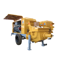 Pour la construction 30m3/h petite mini pompe concrète pompe de ligne concrète électrique en pierre fine à vendre