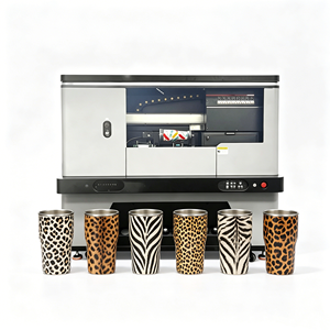 bibo Industrial Grade HH-G6Pro High Resolution 8 Color Rotary UV Printer for Water Bottles and Tumblers - Product Image 5