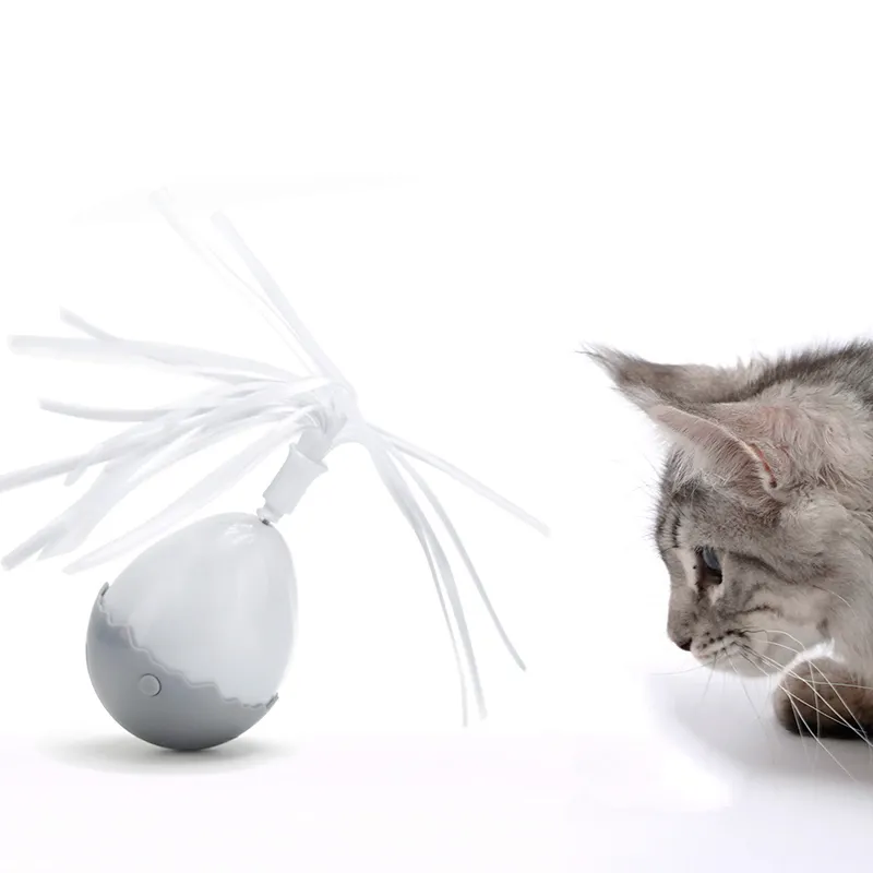 नए इंटरेक्टिव स्मार्ट इलेक्ट्रॉनिक बिजली गति पशु गेंद पालतू बिल्ली खिलौना