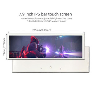 <span class=keywords><strong>7.9</strong></span> <span class=keywords><strong>inch</strong></span> 400x1280 IPS thanh Màn hình LCD giao diện H-DMI Màn hình LCD với bảng điều khiển cho trường hợp máy tính màn hình thứ cấp - Product Image 3
