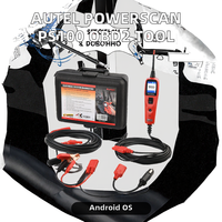 Lector de Códigos OBD2 Powerscan PS100 y Escáner de Diagnóstico para Todos los Autos, Compatible con Android, Garantía de 12 Meses