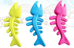 Giocattoli a Forma di Lisca di Pesce con Suono per Cani e Gatti, Divertenti Giochi di Addestramento con Suono per Cuccioli - Product Image 4