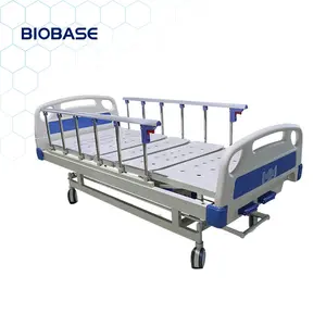 BIOBASE Hospital Bed manufacture high safety Punching Double-Crank Hospital Bed for hospital