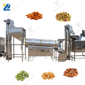 Máquina Industrial automática para mezclar y asar nueces, tostador de nueces sin procesar, aperitivos, condimentos, equipo de procesamiento - Product Image 3
