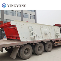 Chine Machine linéaire à écran vibrant pour minerai de charbon or gravier pierre de silice et sable avec moteur de pompe à moteur et roulement-à vendre