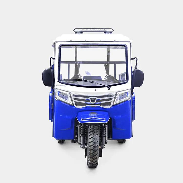 Triciclo elettrico del passeggero del triciclo del carico 250cc/300cc della benzina a 3 ruote a bassa energia con la cabina