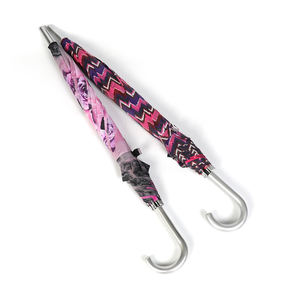 23นิ้ว16K Zig Zag ร่มสองชั้นแบบตรง,ร่มกันแดดกันรังสียูวีออโต้มาร์ติกได้รับความนิยมในอเมริกาใต้ - Product Image 3