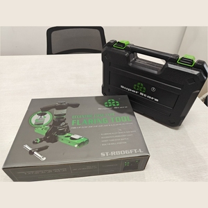 ชุดเครื่องมือขยายท่อทองแดงแบบแร็ทเช็ต รุ่น ST-R806FT ทำจากอลูมิเนียมอัลลอย สำหรับงาน HVAC พร้อมอุปกรณ์ขยายแบบเอ็กเซนทริค - Product Image 6