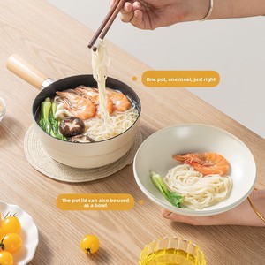 Olla Antiadherente de Cerámica y Hierro, Estilo Moderno y Minimalista, Multiusos, para Comida de Bebé y Leche, para Uso Individual - Product Image 1