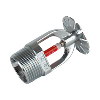 Tête de sprinkler incendie suspendue DN20 Q5, filetage en acier inoxydable, décharge d'eau K115 68 ℃   Têtes de sprinklers anti-incendie