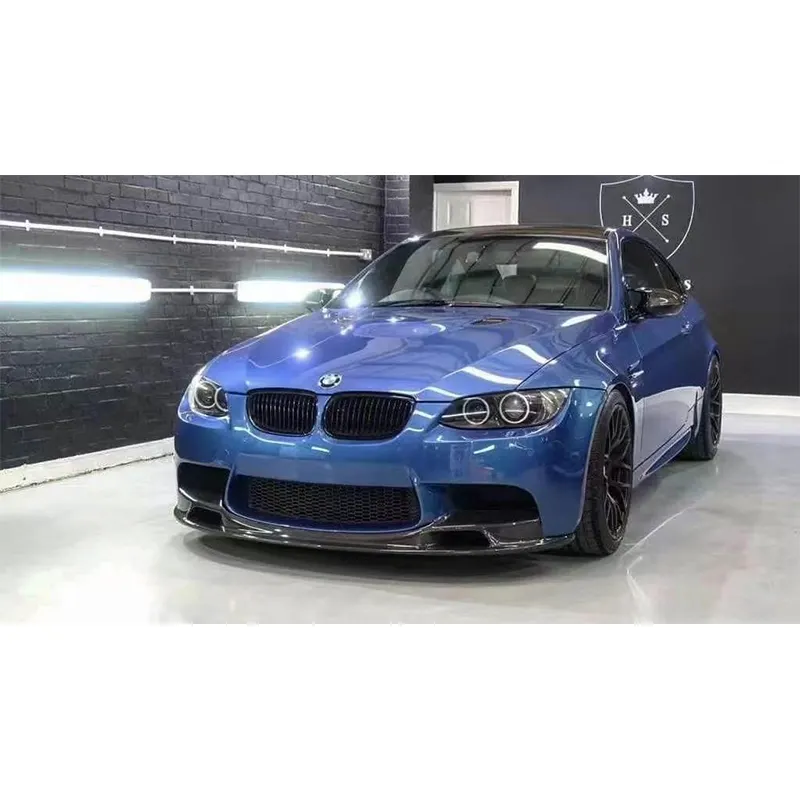 Prix d'usine Runde pour BMW série 3 E92 M3, Kit de carrosserie en Fiber de carbone véritable, lèvre avant, jupes latérales, Spoiler diffuseur arrière, 2009-2012