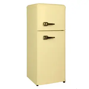 Refrigerador de 138L Suministros R600a Gas Hogar o Hotel Top Freeze Nevera Eléctrica