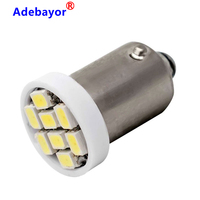 (High) 저 (Quality BA9S 8 SMD 1206 LED 인테리어 빛 3020 8smd 웨지 Auto 독서 돔 Lamps 차 마커 빛 12 볼트
