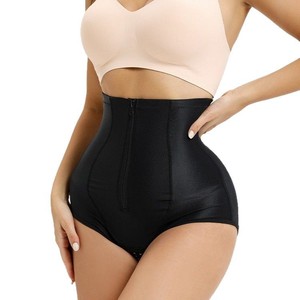 Produit tendance TikTok : Culotte gainante taille haute en nylon, effet <span class=keywords><strong>ventre</strong></span> <span class=keywords><strong>plat</strong></span>, contrôle ferme, <span class=keywords><strong>string</strong></span> amincissant - Product Image 5