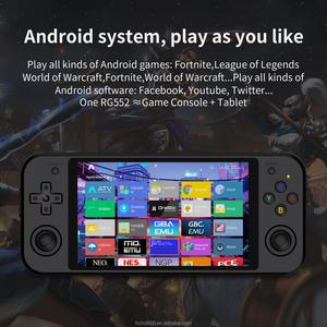 Consola de Juegos Portátil RK3399 con Sistema Dual Linux y Android, Pantalla OCA de 5.36 Pulgadas, Reproductor Retro <span class=keywords><strong>RG552</strong></span>, Wi-Fi, 4GB de RAM - Product Image 4
