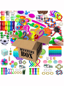 Jumon Random Mystery Fidget Toys Bag Pack for Kids <b>Cheap</b> Sensory Toys Stress Reliver Autism ADHD <b>Gifts</b> Spinner Fidget Squishy - Product Image 6