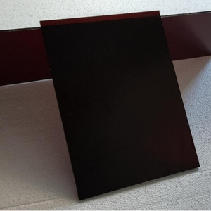 Plaque de verre en céramique noire 4mm verre microcristallin résistant à la chaleur utilisé pour les cuisinières à induction - Product Image 2
