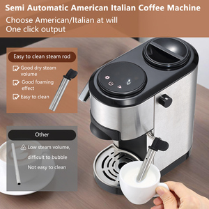 2025 nuevo portátil pequeña oficina hogar semiautomático Universal cápsula italiana Espresso máquina <span class=keywords><strong>de</strong></span> café con leche - Product Image 3