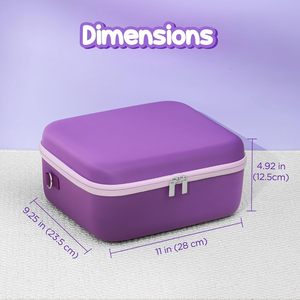 Étui rigide pour Little Tikes Story Dream Machine Starter Set, boîte de voyage, conteneur pour livres de personnages Littles avec bandoulière - Product Image 6