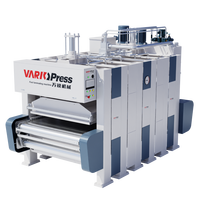 Presse à chaud automatique à cycle court Vario Machine VR62-48/16 pour le laminage de mélamine, machines de collage pour l'industrie du bois, 8,8 kW.