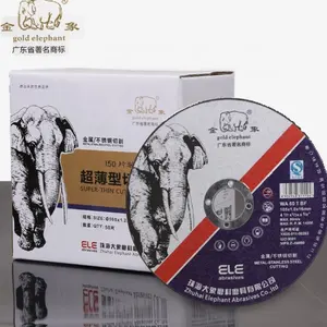 Çin üretici fiyat yüksek kaliteli aşındırıcı 105mm 4 "kesme diski kesme diski metal kesme için