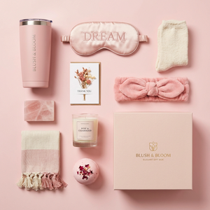 Set de Regalo Personalizado Rosa <span class=keywords><strong>para</strong></span> el Cuidado Personal, Cesta de Spa Personalizada con Vaso, Vela, Regalos <span class=keywords><strong>para</strong></span> Damas de Honor y Cumpleaños <span class=keywords><strong>para</strong></span> Ella - Product Image 2