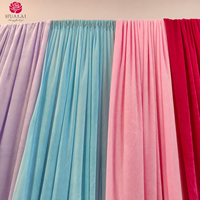 HuaLai 10x20ft Rideaux en velours de luxe pour décorations de scène de mariage, tissu lourd insonorisant, taille personnalisée