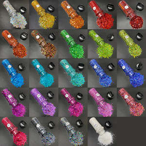 Set de Purpurina Holográfica Gruesa de 24 Colores para Manualidades con Resina, Vasos, Uñas, Cuerpo y Lentejuelas Navideñas - Desde Almacenes de EE. UU. - Product Image 6