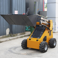 Équipement de machines de construction d'ingénierie Chariot élévateur à fourche Mini roue à chenilles Skid Steer Loader Parts 500kg Fork for Excavator