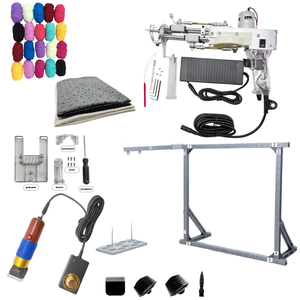 Kit de pistolet à tufting 2 en 1 110V/220V électrique pour couper et boucler <span class=keywords><strong>le</strong></span> velours, tissage de tapis pour la fabrication de tapis DIY - Product Image 5