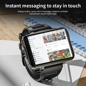 Montre connectée Android 10.7 Relogio 4g+64gb avec <span class=keywords><strong>grand</strong></span> écran de 2,4 pouces, carte SIM, GPS, Wifi, caméra, montres intelligentes 4g - Product Image 6