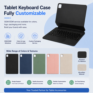 Clavier magique sans fil ultra fin pour <span class=keywords><strong>iPad</strong></span> <span class=keywords><strong>Pro</strong></span> 6e/5e génération, étui pour tablette de 12,9 pouces avec pavé tactile - Product Image 6