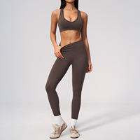 Novedades en Ropa Femenina: Conjunto Deportivo de 2 Piezas para Correr, Yoga y Ejercicio; Leggings y Conjunto de Fitness para Mujer