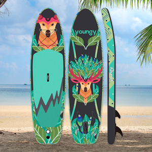 Planche de paddle gonflable personnalisable 275 cm avec aileron de requin, vente chaude OEM, planche de surf LK-275-15, vente en gros LK-275- - Product Image 4