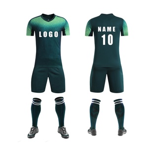 Abbigliamento sportivo 2025 unico per uomo t-shirt per Club di <span class=keywords><strong>calcio</strong></span> verde abbigliamento da <span class=keywords><strong>calcio</strong></span> per adulti bambini - Product Image 1